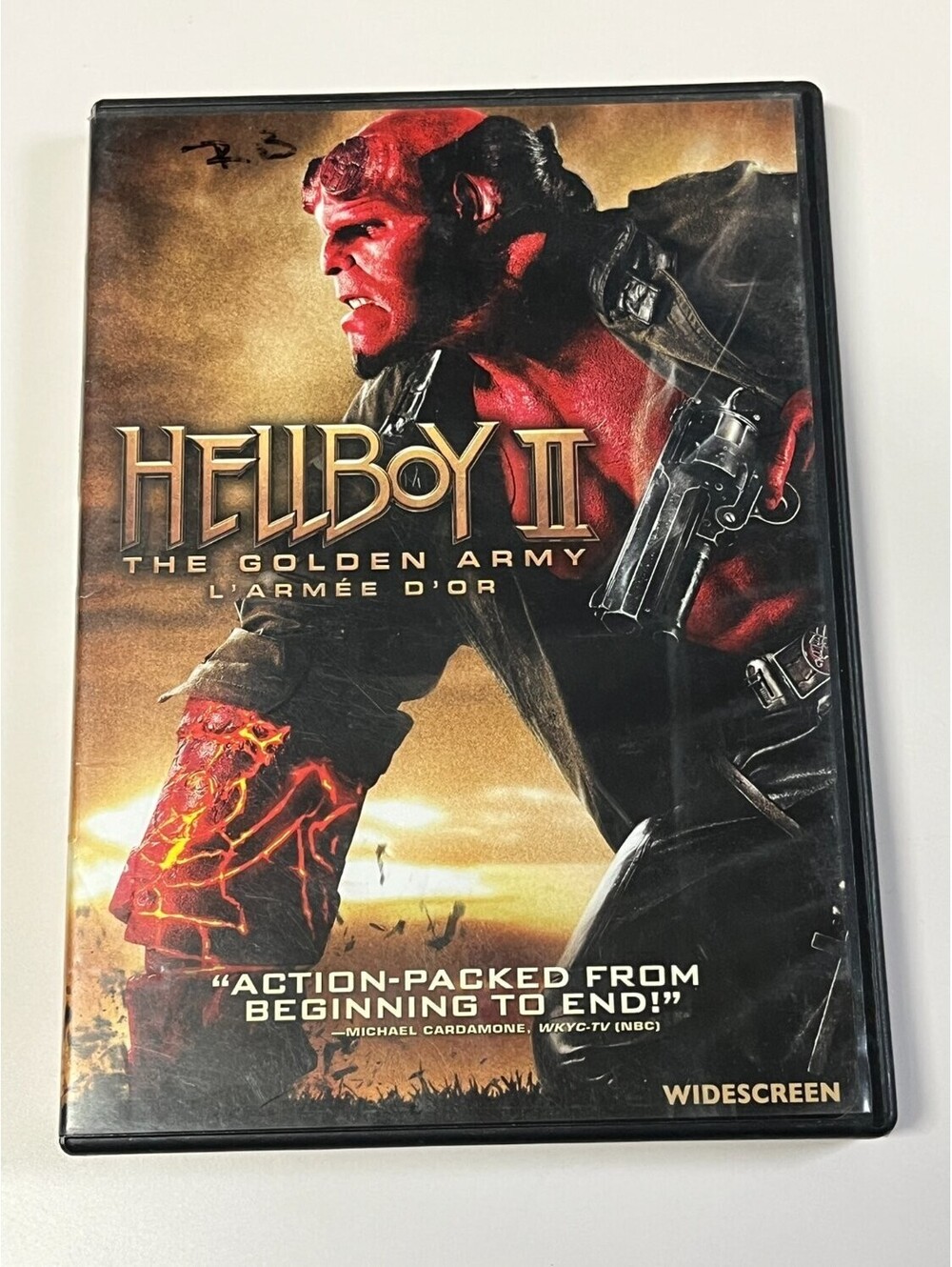 Hellboy II: the Golden Army DVD Widescreen 2008 Action & Guillermo Del Toro